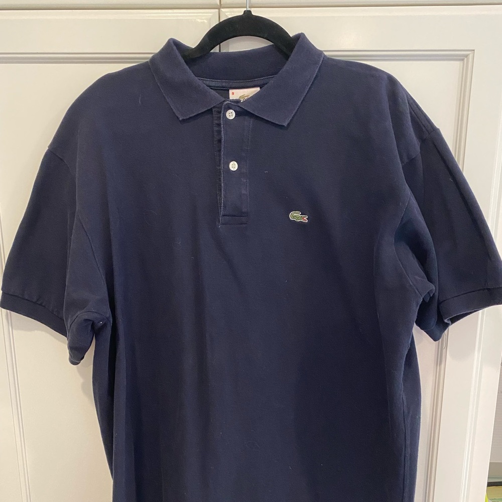 Black Lacoste Shirt